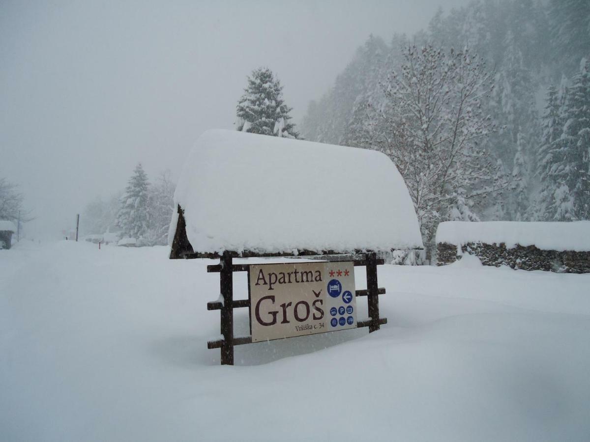 Apartmaji Gros Kranjska Gora Kültér fotó